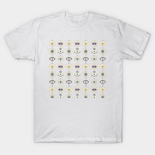 evil eyes T-Shirt by CatCoq